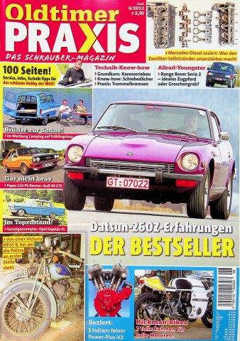 Deckblatt Oldtimer Praxis (06/2013)